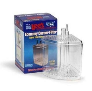   Economy Air Pump Driven Corner Filter ~ aquarium fish tank box filter