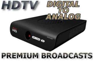 BRAND NEW HDTV Digital Converter Box Analog to Digital w REMOTE Access 
