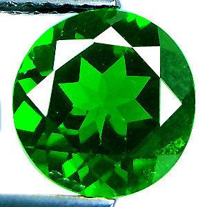   Natural Dazzling Green 6.5mm / 7mm Rounds   Carat Weight Varies