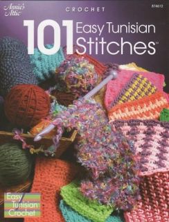 101 Easy Tunisian Stitches Crochet Patterns Crochenit Double Ended 