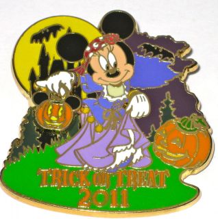 Disney Pin✿LE✿Minnie Mouse✿Gypsy✿Tr​ick or Treat Halloween 