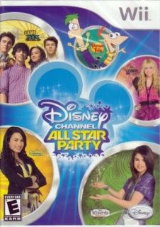 DISNEY CHANNEL ALL STAR PARTY Nintendo WII (free US shipping)