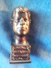 John F Kennedy 1907 1963 Miniature Bronze Metal Bust