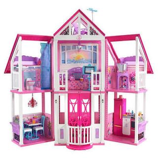 Mattel Barbie Doll 3 Story HUGE Malibu Dream House Dreamhouse 