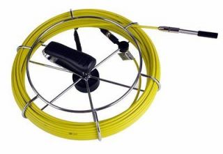 SDT Sewer Drain Camera Fiber Glass Push Rod & Reel 100 w/ 1/2 Head