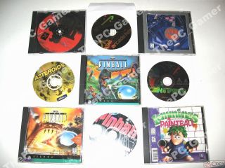 Lot of 9 Pinball PC Games Collection 3D Ultra Creep Night Lemmings 