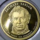 2009 S PROOF Zachary Taylor Presidential Dollar DEEP CAMEO