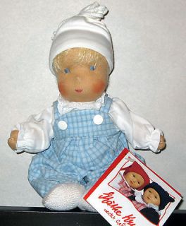 Kathe Kruse Waldorf Baby Boy 8 doll Minibaby Nicki NIP