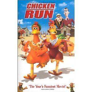 CHICKEN RUN (VHS, CLAMSHELL, 2000, DREAMWORKS) VERY GOOD