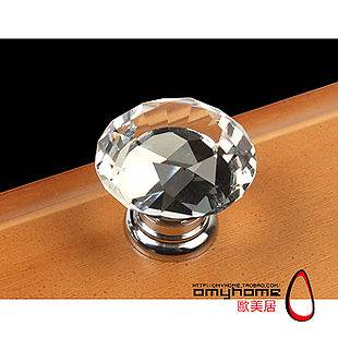 crystal cabinet knobs in Knobs