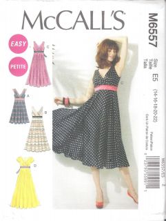   Pattern 6557 Plus or Misses Maternity or Petite Dress sizes 6 22 EASY