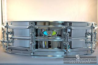   LW0414SL Supralite Steel Snare Drum 4x14   Video Demo   