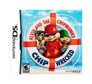 DS,DS LITE, DSI, DSX GAME Alvin & The Chipmunks Chipwrecked FREE 