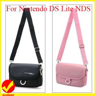 Pink or Black Carry Bag Case for Nintendo DS Lite NDS Game for Kids 
