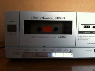 fisher cassette deck in TV, Video & Home Audio