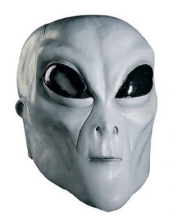 ALIEN UFO Extra Terrestrial ET Latex Full Mask Costume Prop GREY