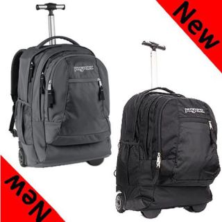 NEW JANSPORT DRIVER 8 WHEELED TROLLEY HAND TRAVEL LUGGAGE HOLDALL BAG 