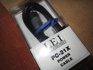 New LEI Lowrance Eagle POWER CABLE Grey Gray connector PC 21X GPS LCX 