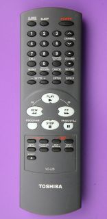ORIGINAL Toshi​ba VC L2B TV VCR Combo Remote Control TESTED