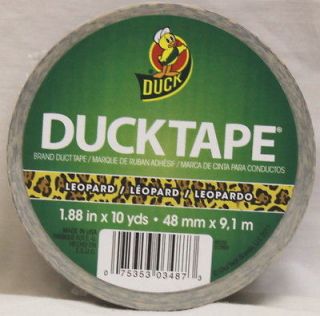 Leopard Print Duct Tape 1.88 in X 10 yds