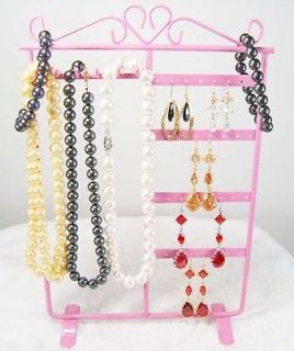 Necklace earring Jewelry Display Rack Holder Tree d009