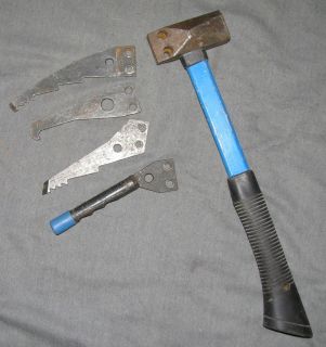 Forrest Mjollner ice tool, hammer, axe, w/ attachemnts, classic 