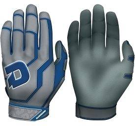 DeMarini WTA6350 Versus Navy Large Adult Batting Gloves New In Wrapper 