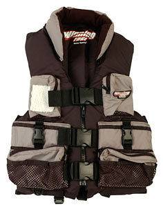 Winning Edge Deluxe Neoprene Fishing Vest PFD Life Jacket SMALL