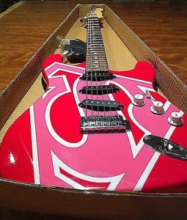 SUPERMAN PINK ELECTRIC GUITAR NOT SOLD IN STORES COLLECTORS ITEM 
