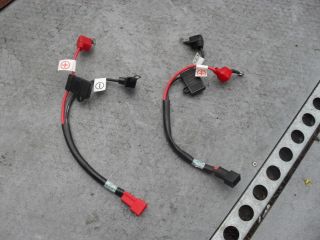   part 2 BATTERY LEADS FUSED 40 AMP 3 wheel shoprider mobility scooter