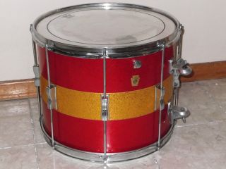 red sparkle drums in Drums
