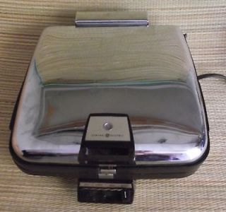 Gently Used Vintage General Electric Waffle Baker Automatic 3 Setting 