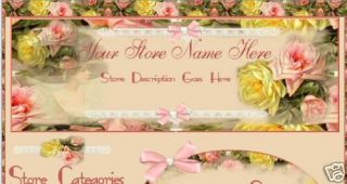 VICTORIAN ROSE STORE FRONT DESIGN 4 YOUR  STORE