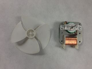   Microwave exhaust fan /Shaded motor w/ Fan blade PN: WB36X10208