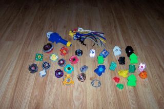 LOT OF BEYBLADES TOYS, VERY NICE