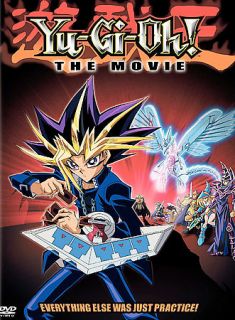 YU GI OH  THE MOVIE DVD    WAS JUST PRACTICE
