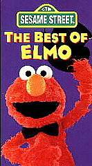 Sesame Street The Best of Elmo in VHS Tapes