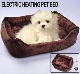 New 23.6“ Electric Dog Cat Heat Pet Bed Pad Warmer House Litter 
