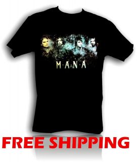 Brand New MANA   Español band Maná   Rock T SHIRT Pick your Size 