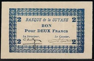 french guiana in Paper Money World