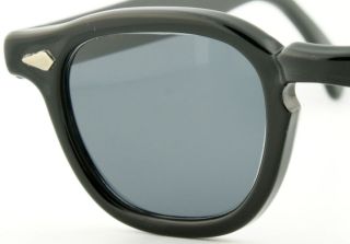  Arnel Black Sunglasses w/ Gray Lenses Eyeglass Frames Eyewear Small