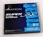 120MB SUPER DISK SUPERDISK MACINTOSH 120 MB IMATION   IN CASE
