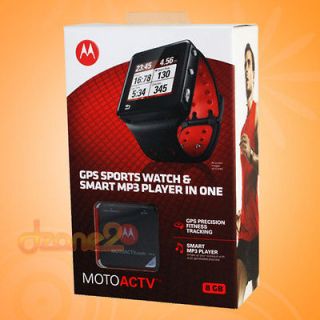 Motorola MOTOACTV Fitness Sports Watch 8GB GPS Tracker Smart  