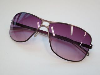   NO.1 Hanna Brass Purple Eyewear Eyeglass Sunglass Shade IC BERLIN New