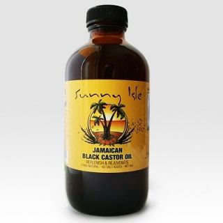 100% Sunny Isle Original Jamaican Black Castor Oil 8oz Bottle