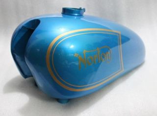 NORTON P11 N15 RANGER MATCHLESS AJS COMPETITION GAS FUEL PETROL TANK 