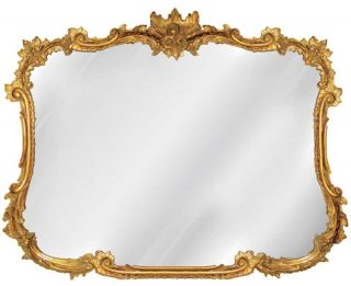Buffet Mirror Tuscan Gold Leaf 30 Old World Finishes