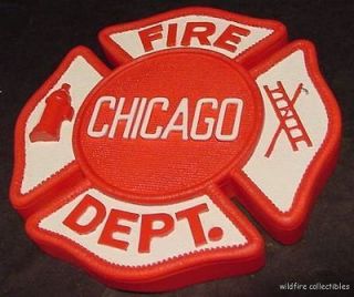 CODE 3 CHICAGO FIRE DEPARTMENT DEPT FIREMAN RESIN PATCH Firefighter 