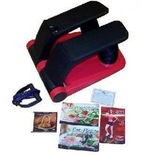 Air Stepper Climber Exercise Fitness Thigh Machine With DVD Meal Plan 