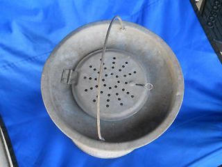 Vintage fishing Fish Bait pail bucket live well for fishing lure rod 
